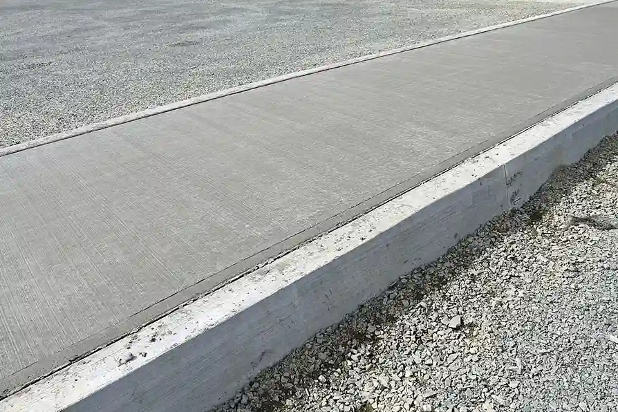 Sidewalk Concrete Curb Repair